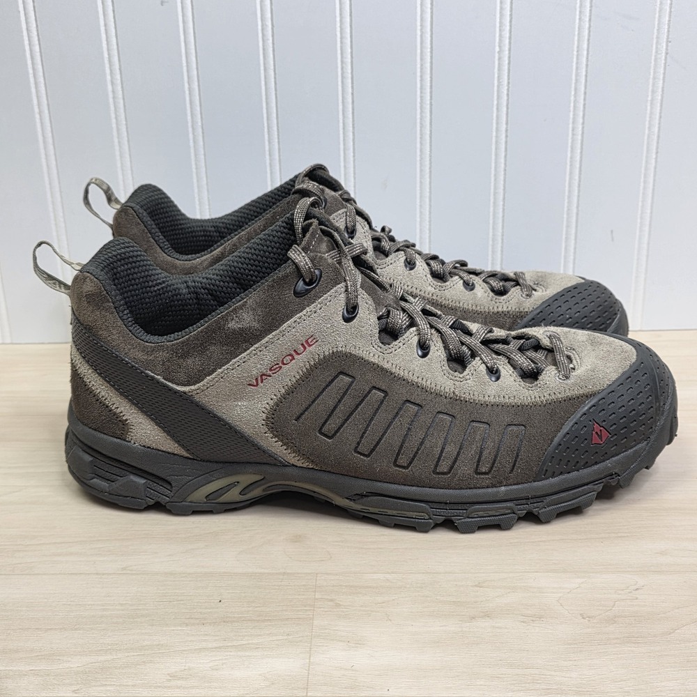 Vasque Juxt Hiking Trail Shoes Men's Size 14 Aluminum Chili Style 7000